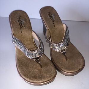 Volatile Bling Thong Sandal